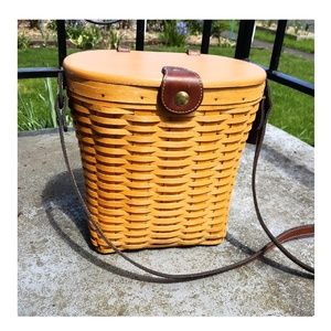 🆕️ LONGABERGER 2001 Vintage Purse or Market Bag